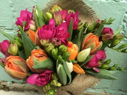 Spring Tulip Bouquet