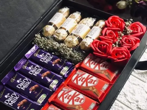 Luxury Flower & Chocolate Hamper